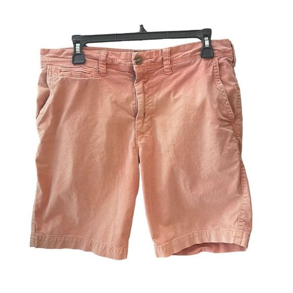 American Eagle Extreme Flex Flat Front Khaki Chino Men’s Slim Shorts Size 32 - Picture 3 of 9